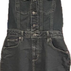 Universal‎ Thread Black Denim Dress